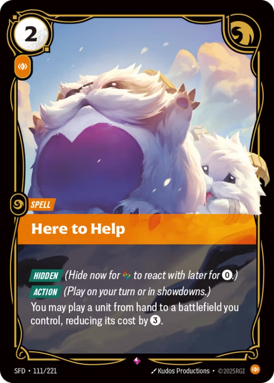 Here to Help (Spell) (SFD-111/221) (Rare)