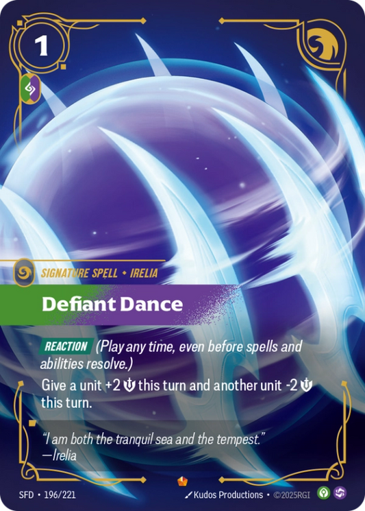 Defiant Dance (Signature Spell) (SFD-196/221) (Epic)