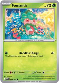 Fomantis (Basic Pokémon) (PBL-003/084) (Common)