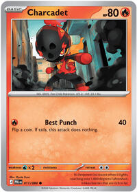 Charcadet (Basic Pokémon) (PBL-011/084) (Common)