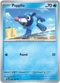 Popplio (Basic Pokémon) (PBL-018/084) (Common)