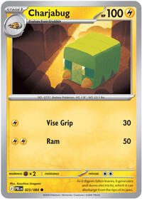 Charjabug (Stage 1 Pokémon) (PBL-025/084) (Common)