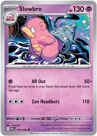 Slowbro (Stage 1 Pokémon) (PBL-030/084) (Uncommon)