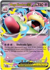 Mega Slowbro ex (Stage 1 Pokémon) (PBL-031/084) (Double Rare)