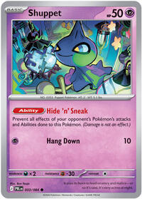 Shuppet (Basic Pokémon) (PBL-033/084) (Common)