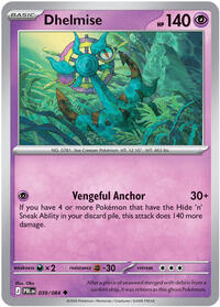 Dhelmise (Basic Pokémon) (PBL-039/084) (Uncommon)