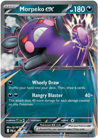 Morpeko ex (Basic Pokémon) (PBL-055/084) (Double Rare)