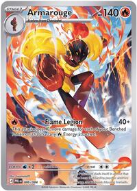 Armarouge (Stage 1 Pokémon) (PBL-086/084) (Illustration Rare)