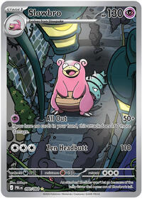 Slowbro (Stage 1 Pokémon) (PBL-090/084) (Illustration Rare)