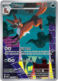 Thievul (Stage 1 Pokémon) (PBL-092/084) (Illustration Rare)