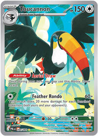 Toucannon (Stage 2 Pokémon) (PBL-094/084) (Illustration Rare)
