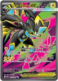 Mega Zeraora ex (Basic Pokémon) (PBL-098/084) (Ultra Rare)