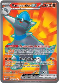 Rampardos ex (Stage 2 Pokémon) (PBL-100/084) (Ultra Rare)