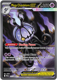 Mega Chandelure ex (Stage 2 Pokémon) (PBL-115/084) (Special Illustration Rare)