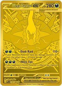 Mega Darkrai ex (Basic Pokémon) (PBL-120/084) (Mega Hyper Rare)