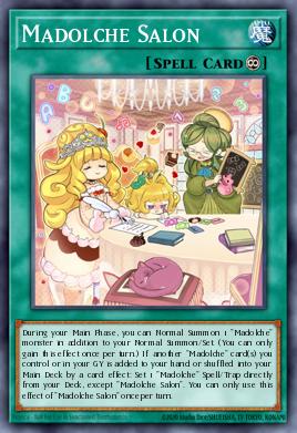 Madolche Salon (SPELL) (RA03-EN069) (SR/UR/SE/UL/PS/CR/QCSE)