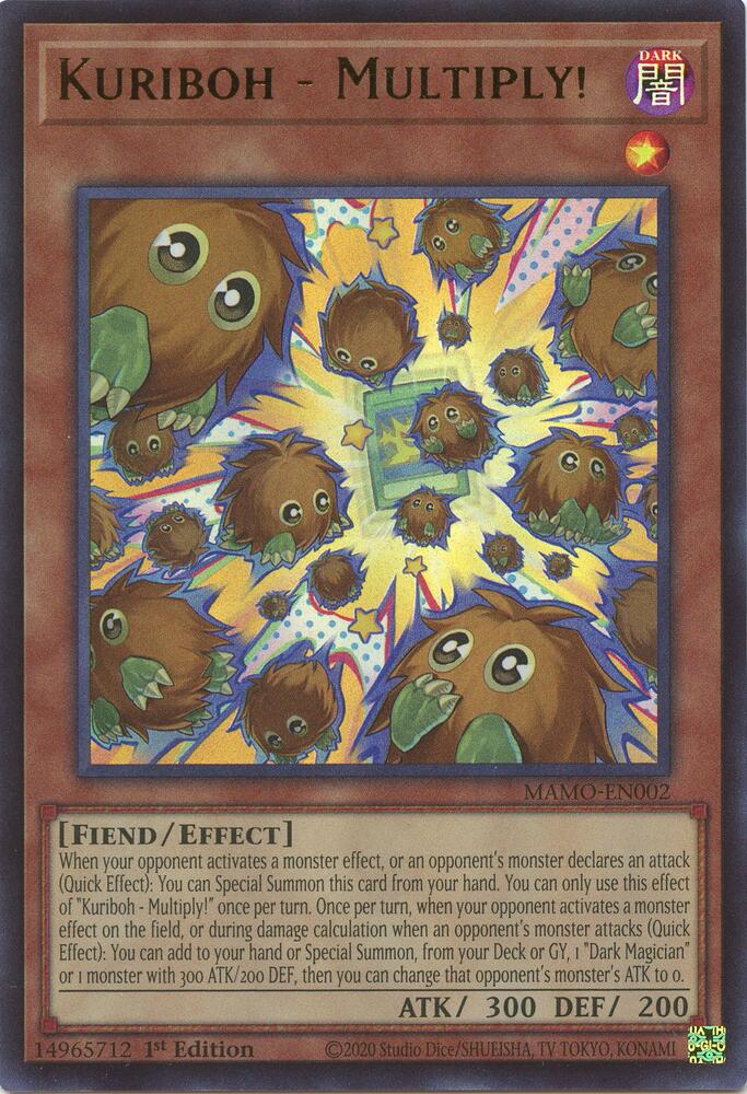 Kuriboh - Multiply! (Monster) (MAMO-EN002)