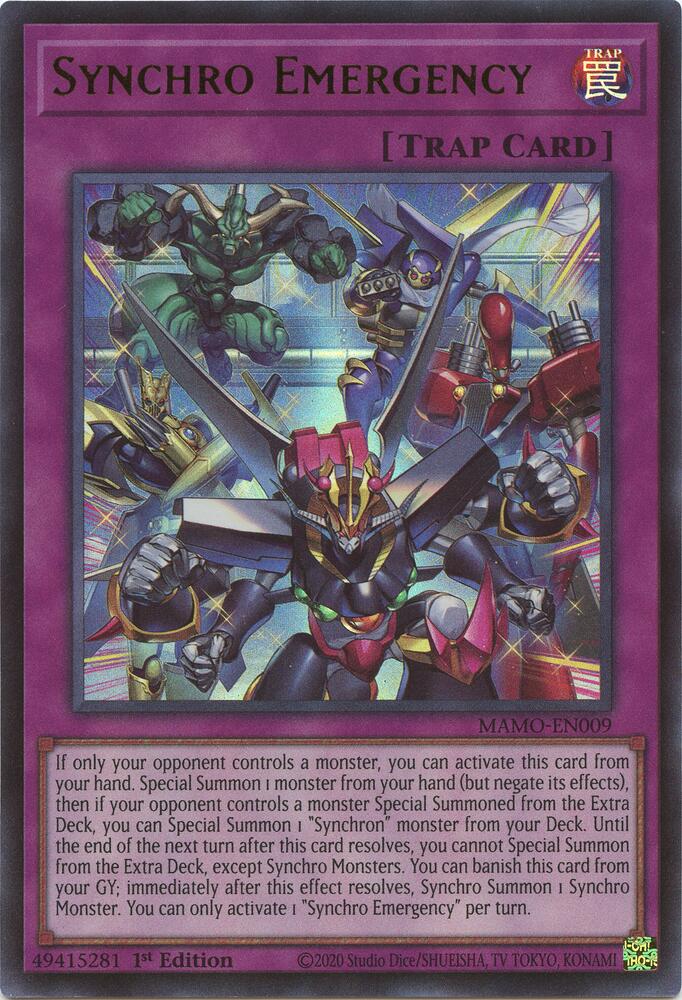Synchro Emergency (Trap) (MAMO-EN009)