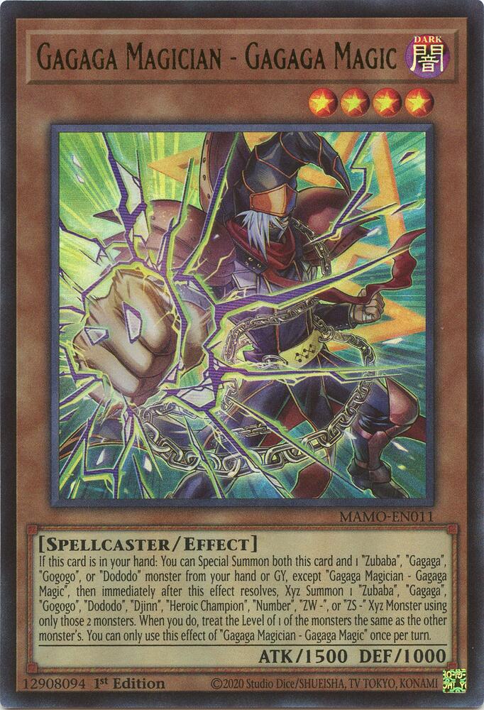 Gagaga Magician - Gagaga Magic (Monster) (MAMO-EN011)