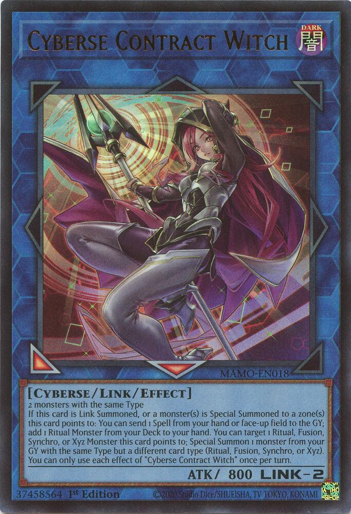 Cyberse Contract Witch (Monster) (MAMO-EN018)