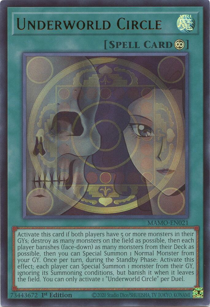 Underworld Circle (Spell) (MAMO-EN021)