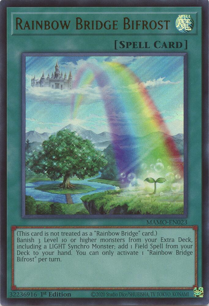 Rainbow Bridge Bifrost (Spell) (MAMO-EN023)
