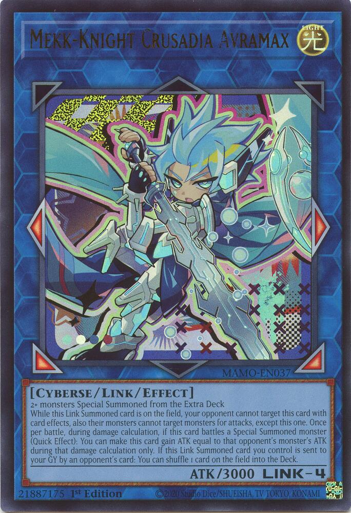 Mekk-Knight Crusadia Avramax (Monster) (MAMO-EN037)