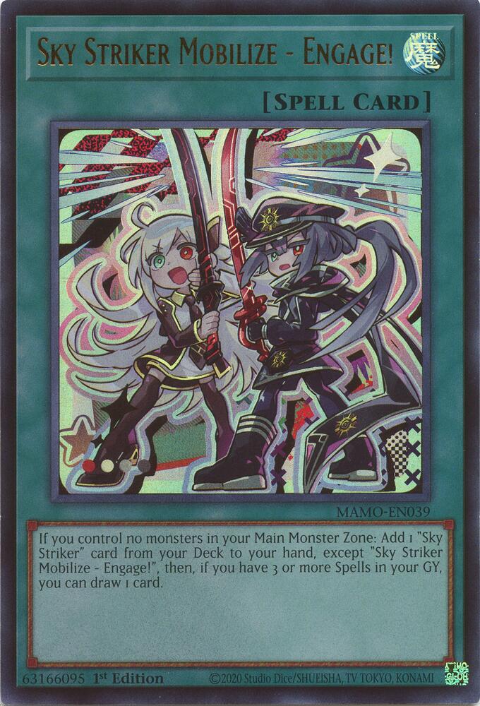 Sky Striker Mobilize - Engage! (Spell) (MAMO-EN039)