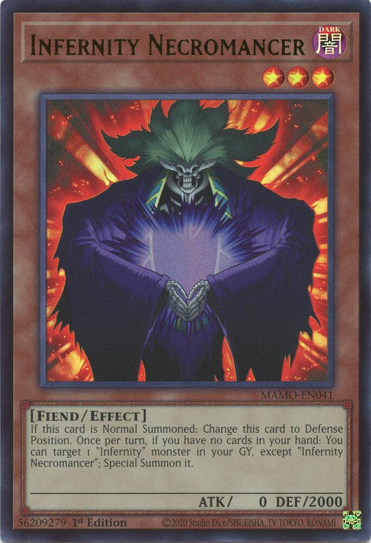 Infernity Necromancer (Monster) (MAMO-EN041)
