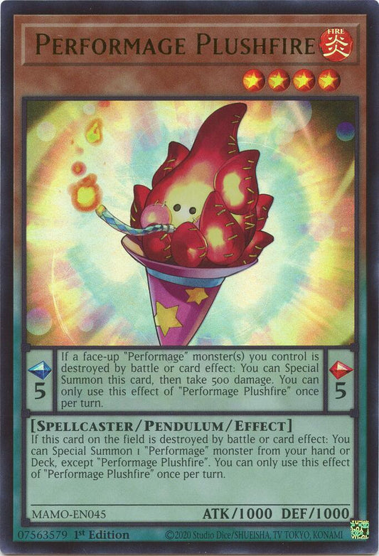 Performage Plushfire (Monster) (MAMO-EN045)