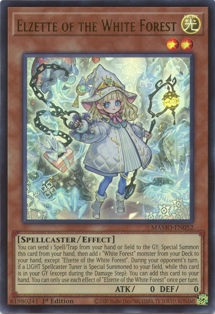 Elzette of the White Forest (Monster) (MAMO-EN052)