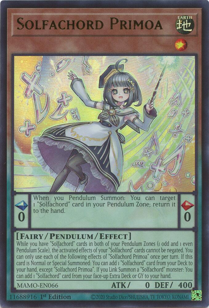 Solfachord Primoa (Monster) (MAMO-EN066)