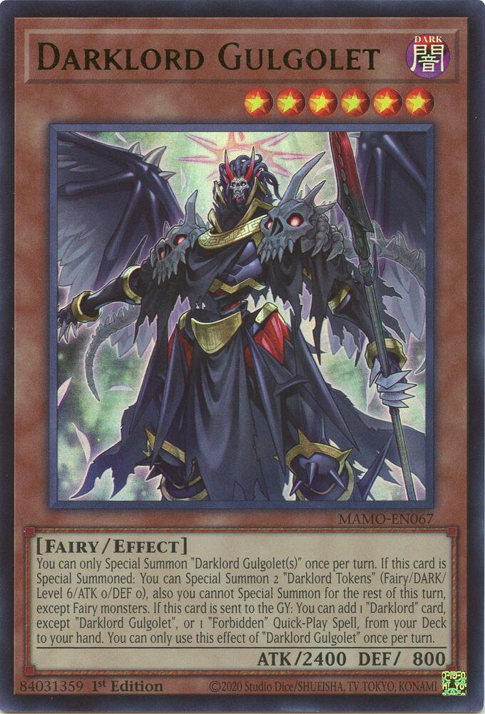 Darklord Gulgolet (Monster) (MAMO-EN067)