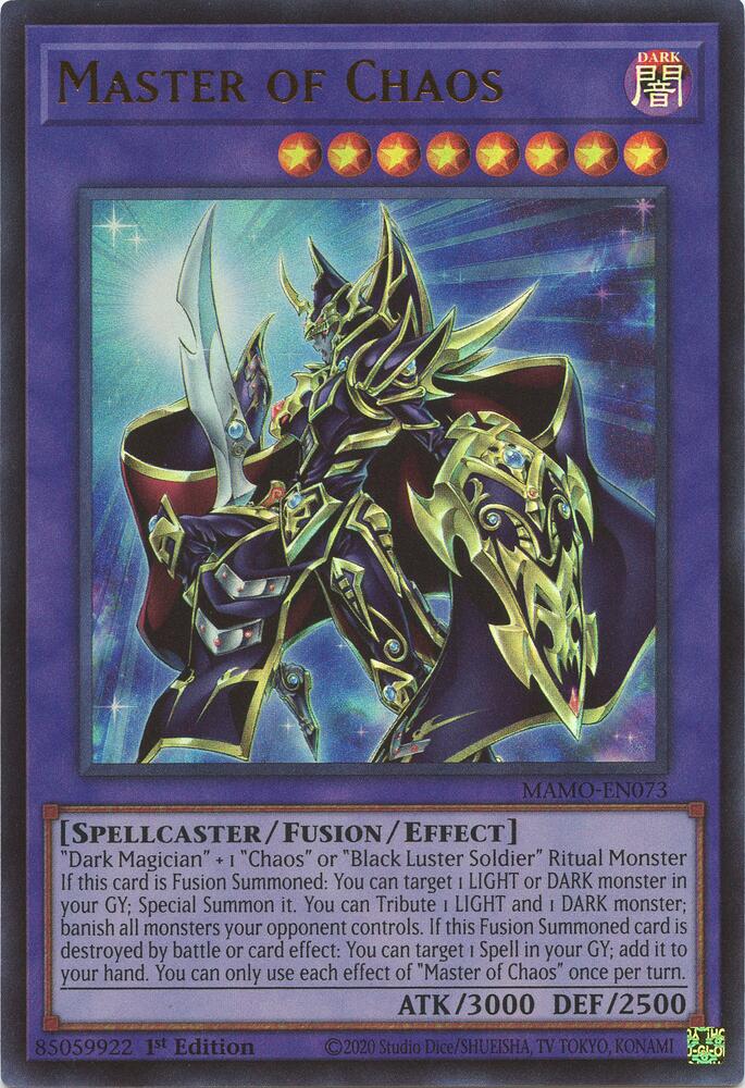 Master of Chaos (Monster) (MAMO-EN073)