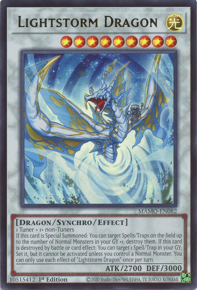 Lightstorm Dragon (Monster) (MAMO-EN082)