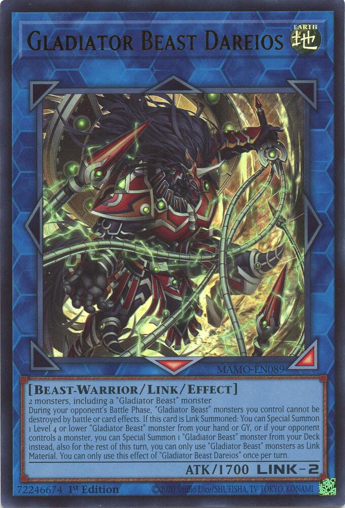 Gladiator Beast Dareios (Monster) (MAMO-EN089)