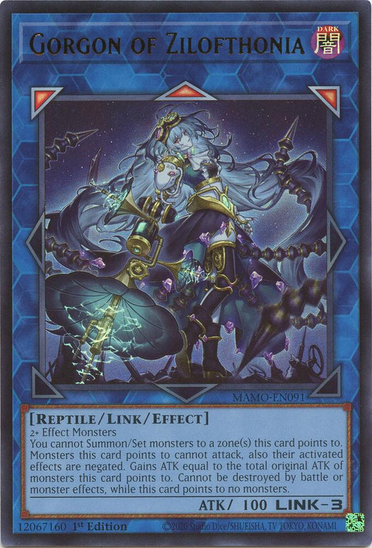 Gorgon of Zilofthonia (Monster) (MAMO-EN091)