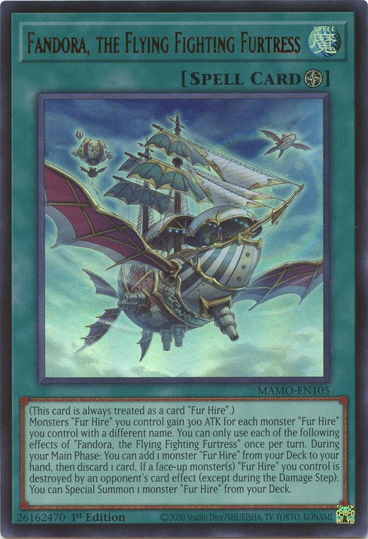 Fandora, the Flying Furtress (Spell) (MAMO-EN105)