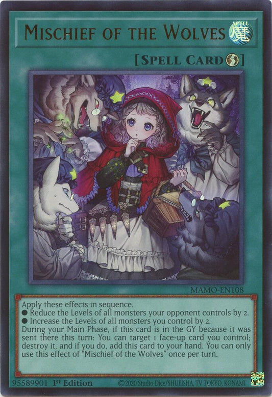 Mischief of the Wolves (Spell) (MAMO-EN108)
