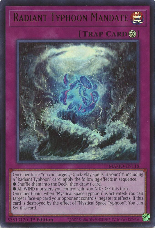 Radiant Typhoon Mandate (Trap) (MAMO-EN118)