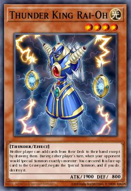 Thunder King Rai-Oh (MONSTER) (RA03-EN206) (PS/QCSE)