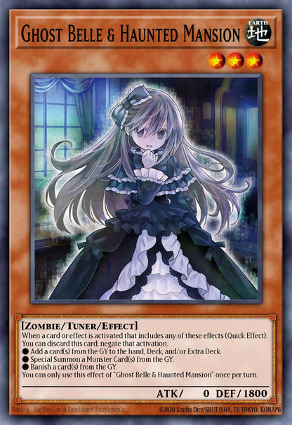 Ghost Belle & Haunted Mansion (MONSTER) (RA05-EN092)