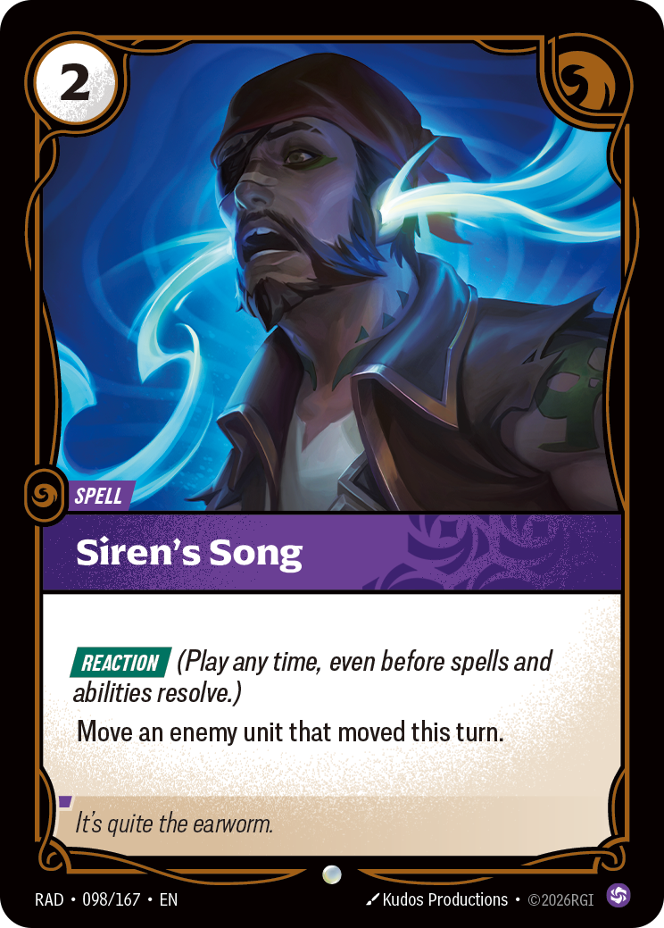 Siren's Song (Spell) (RAD-098/167) (Common)
