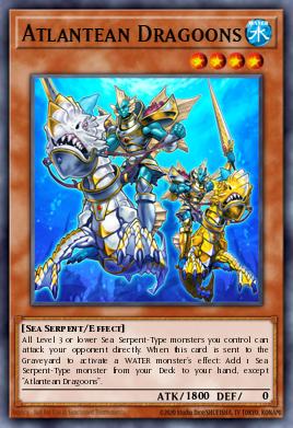 Atlantean Dragoons (MONSTER) (RA03-EN006) (SR/UR/SE/UL/PS/CR/QCSE)