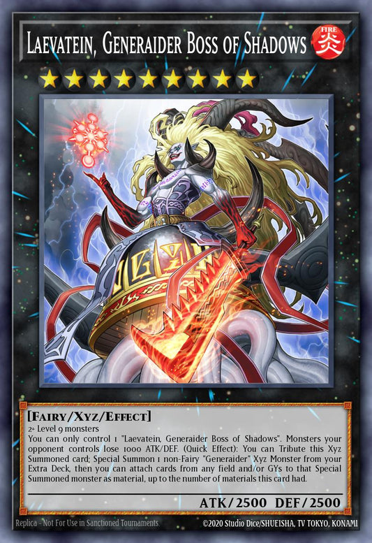 Laevatein, Generaider Boss of Shadows (MONSTER) (RA05-EN051)
