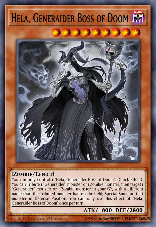 Hela, Generaider Boss of Doom (MONSTER) (GFP2-EN090)