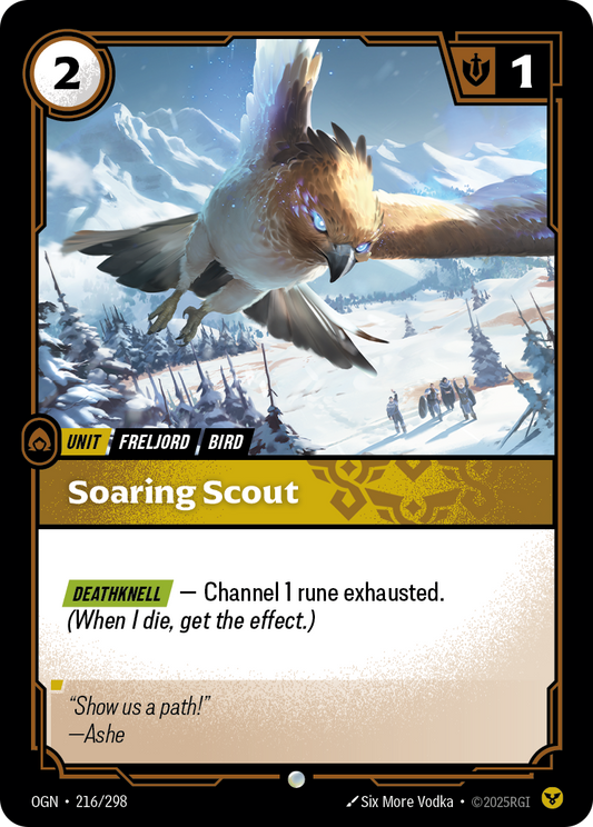 Soaring Scout (Unit) (OGN-216/298) (Common)