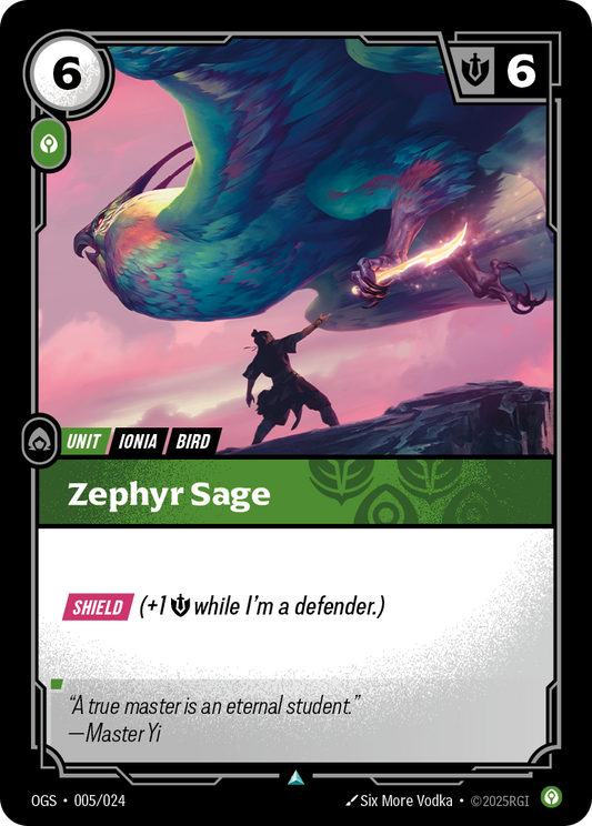 Zephyr Sage (Unit) (OGS-005/024) (Uncommon)