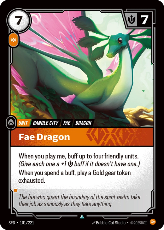 Fae Dragon (Unit) (SFD-101/221) (UnCommon)