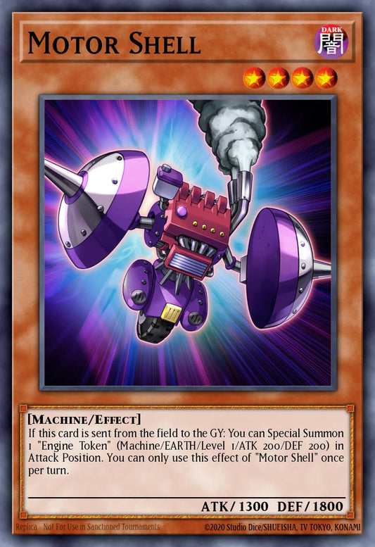 Motor Shell (MONSTER) (GFP2-EN030) (UR)
